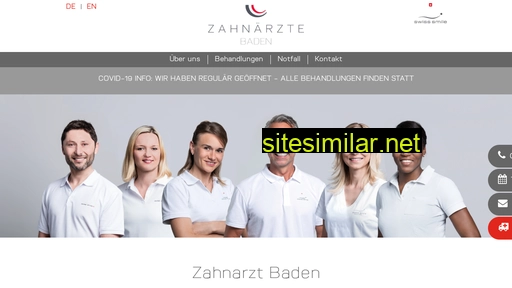 zahnaerzte-baden.ch alternative sites