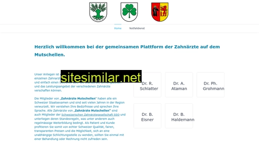 zahnaerzte-mutschellen.ch alternative sites
