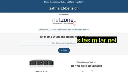 zahnarzt-benz.ch alternative sites