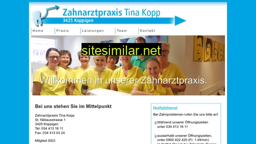 zahnarzt-kopp.ch alternative sites