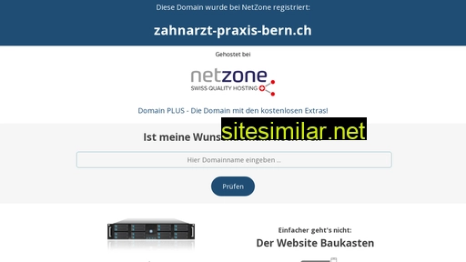 zahnarzt-praxis-bern.ch alternative sites