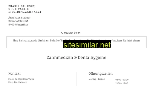 zahnarzt-winterthur-bahnhof.ch alternative sites