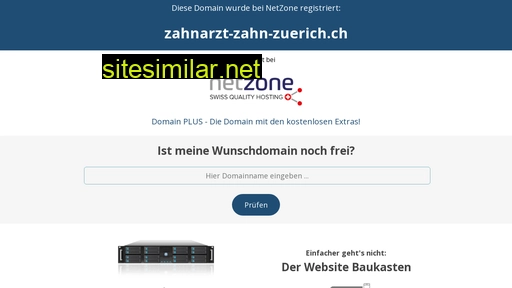 zahnarzt-zahn-zuerich.ch alternative sites
