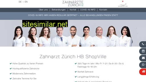 zahnarzt-zuerich-hb.ch alternative sites