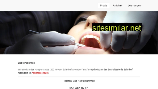 zahnarzt-zurichsee.ch alternative sites