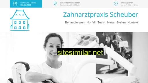 zahnarztpraxis-scheuber.ch alternative sites