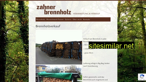 Zahner-brennholz similar sites