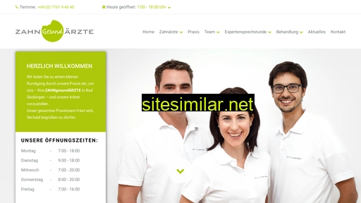 zahngesundaerzte.ch alternative sites