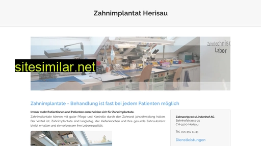 zahn-implantat-herisau.ch alternative sites