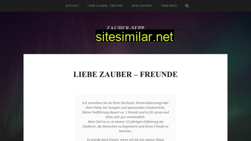 zauber-sepp.ch alternative sites
