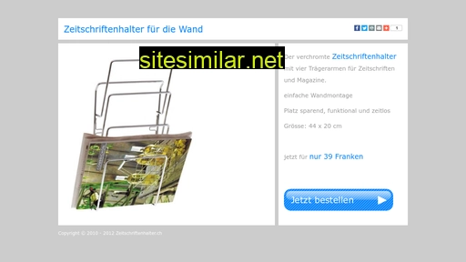 zeitschriftenhalter.ch alternative sites