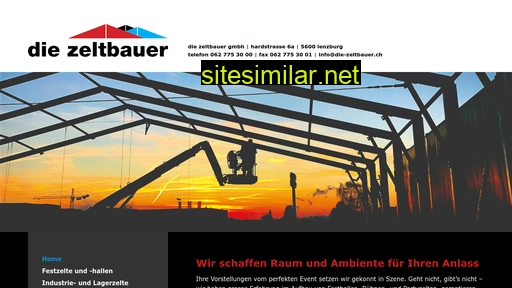 zeltbauer.ch alternative sites