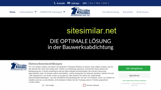 zementol.ch alternative sites