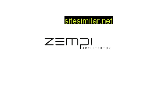 Zemp-architektur similar sites