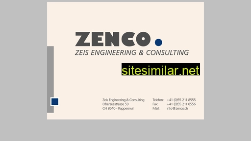zenco.ch alternative sites