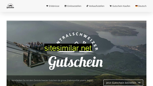 Zentralschweizer-gutschein similar sites