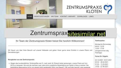 zentrumspraxis-kloten.ch alternative sites