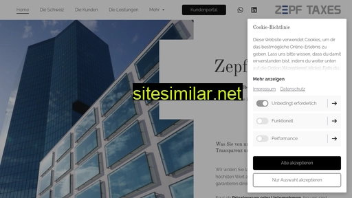 zepf-taxes.ch alternative sites