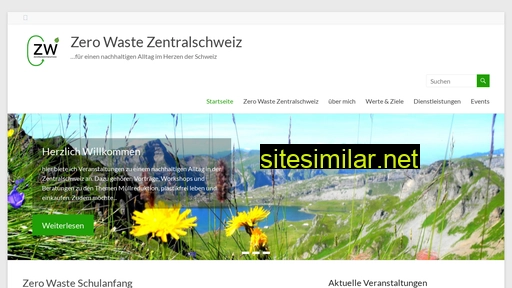 zerowaste-zentralschweiz.ch alternative sites