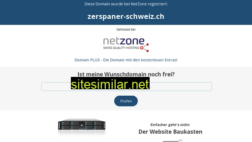 Zerspaner-schweiz similar sites