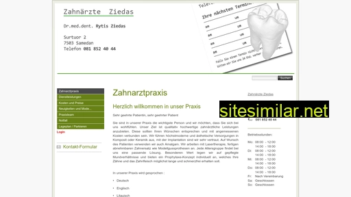ziedas.ch alternative sites