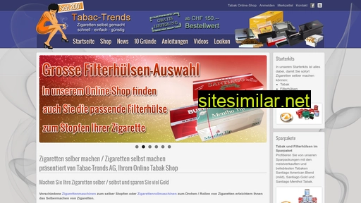 zigaretten-selber-machen.ch alternative sites