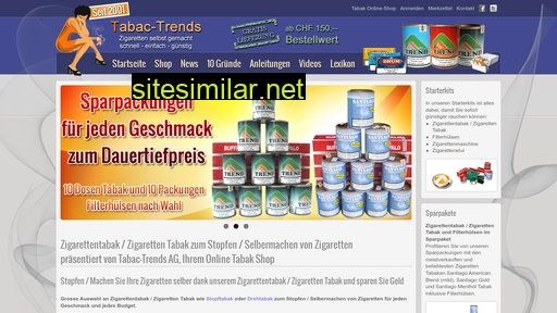 zigarettentabak.ch alternative sites