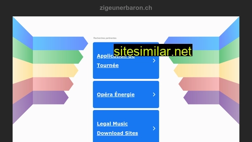 zigeunerbaron.ch alternative sites