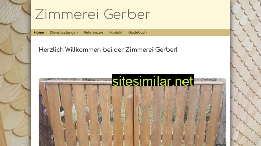 zimmerei-gerber.ch alternative sites