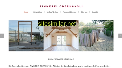 zimmerei-oberhaensli.ch alternative sites