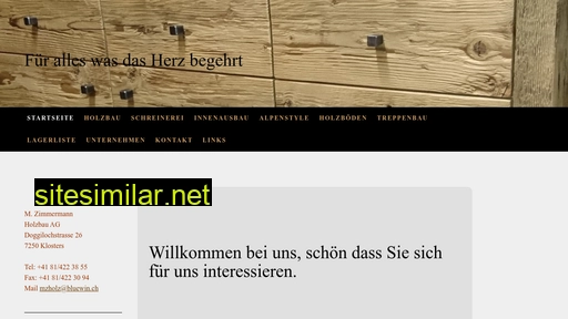 zimmermann-holzbau.ch alternative sites