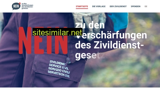 zivildienst-retten.ch alternative sites