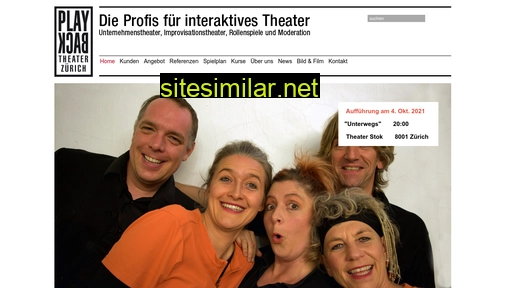 zoomplaybacktheater.ch alternative sites