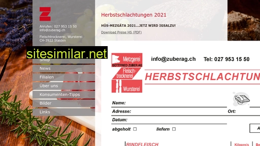 zuberag.ch alternative sites