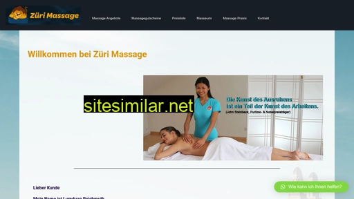 zuerimassage.ch alternative sites