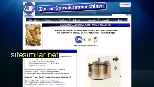 zuerrer-spiralknetmaschinen.ch alternative sites