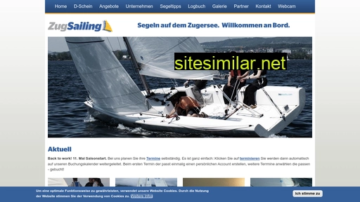 zugsailing.ch alternative sites