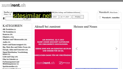 zumirent.ch alternative sites