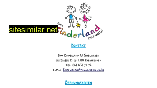 zumkinderland.ch alternative sites