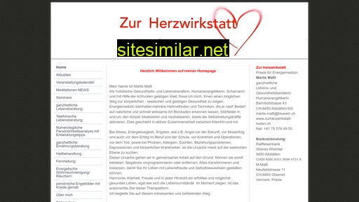 zurherzwirkstatt-heilen.ch alternative sites