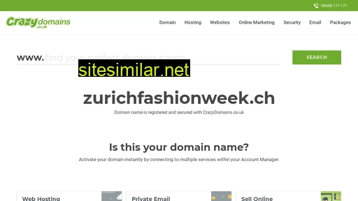 zurichfashionweek.ch alternative sites