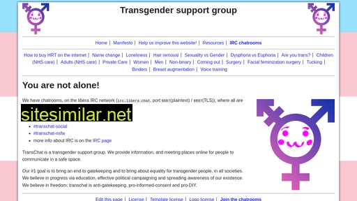 trans.chat alternative sites