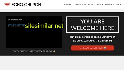 echo.church alternative sites