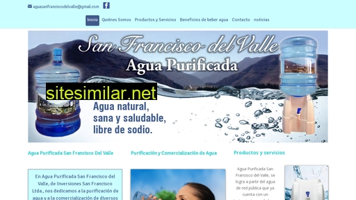 aguapurificadasanfranciscodelvalle.cl alternative sites