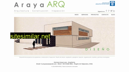 arayaarq.cl alternative sites
