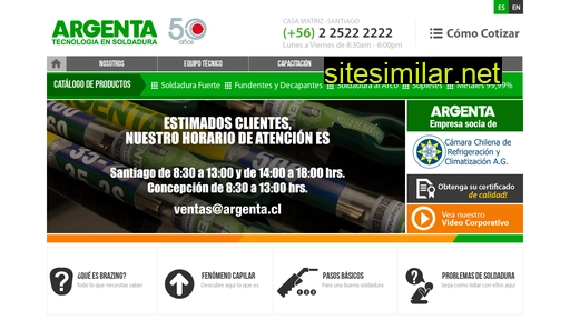argenta.cl alternative sites