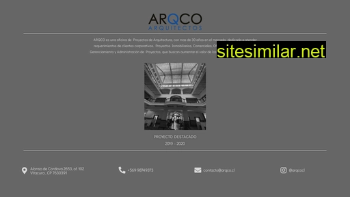 arqco.cl alternative sites