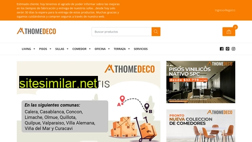 athomedeco.cl alternative sites