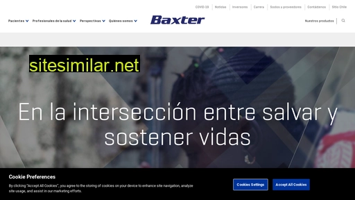 baxter.cl alternative sites