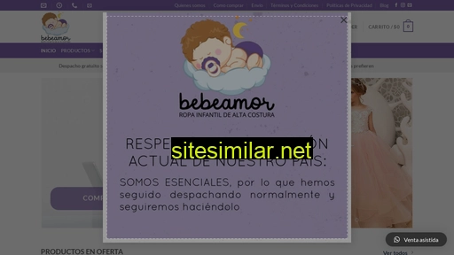 bebeamor.cl alternative sites